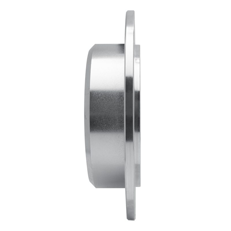 Jeep Wrangler Brake Rotor (1) - Rear Left - R1 Concepts - Drilled & Slotted - Silver - `07-`18